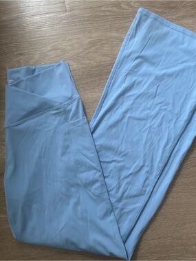 Amazon Women's Wide Leg Active Pants in Light Blue
